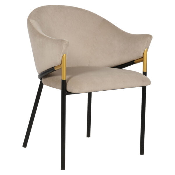 Vivova Luxury Homepage Richmond Stoel Jocasta Khaki Velvet