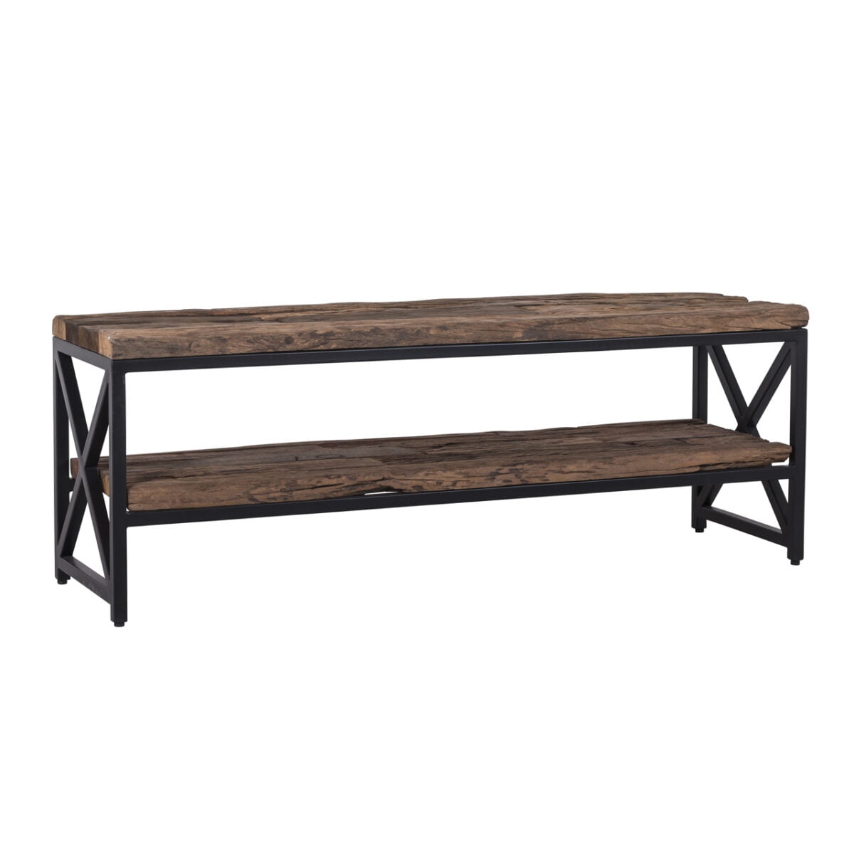 9173-1.jpg Richmond TV-dressoir Industrieel Kensington 2-planken