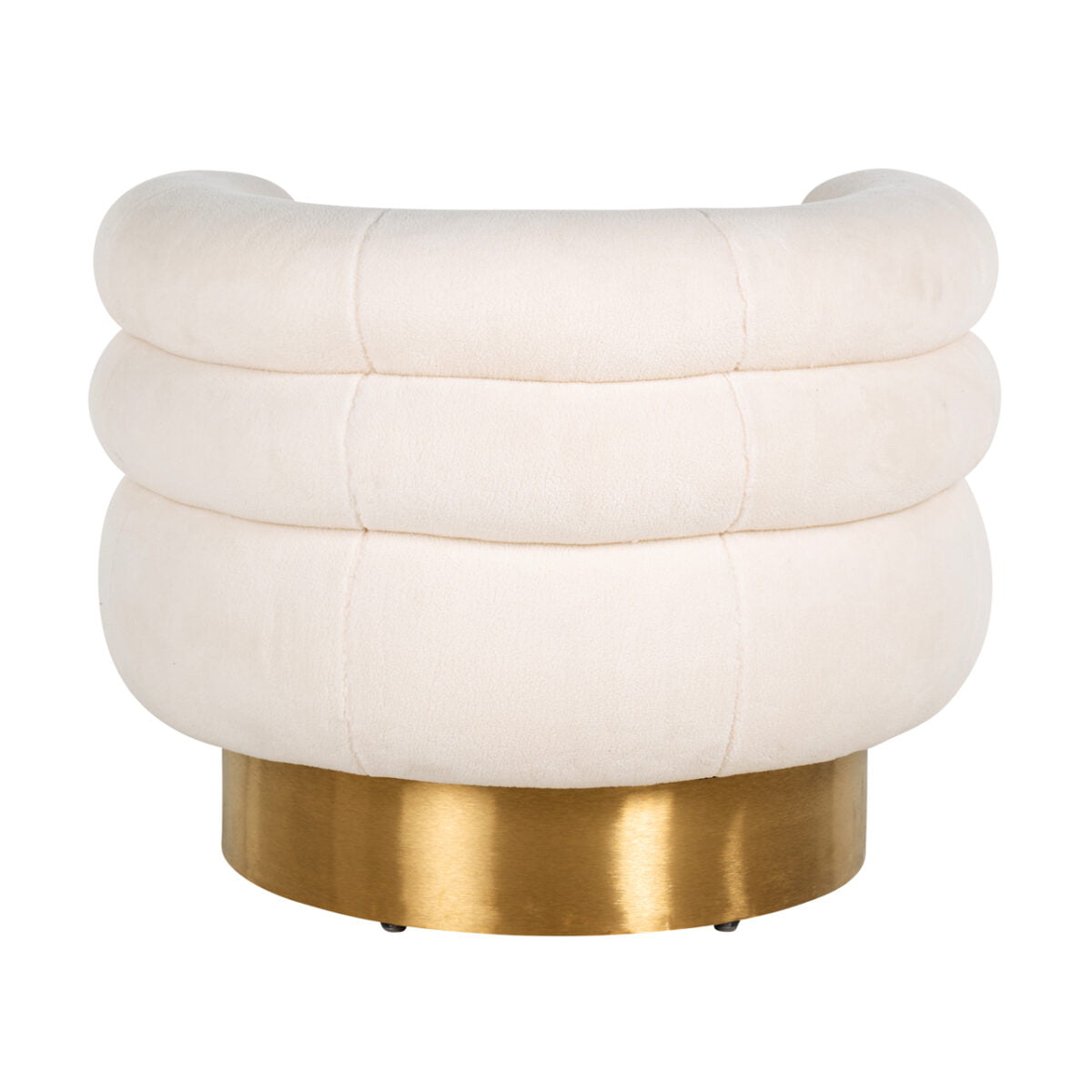 Richmond Draaifauteuil Fayah Wit Teddy